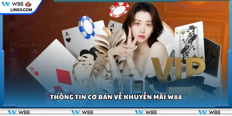Thông tin cơ bản về khuyến mãi W88
